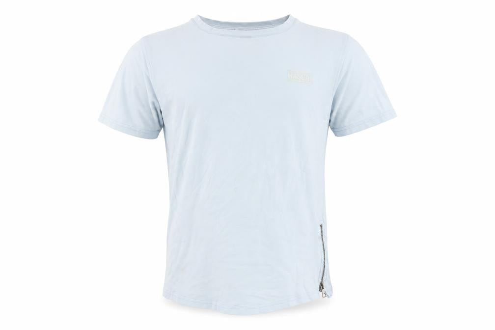 Rascal Boys Blue XL Short Sleeve Slim Fit Cotton Blend T-Shirt with Zip Detail