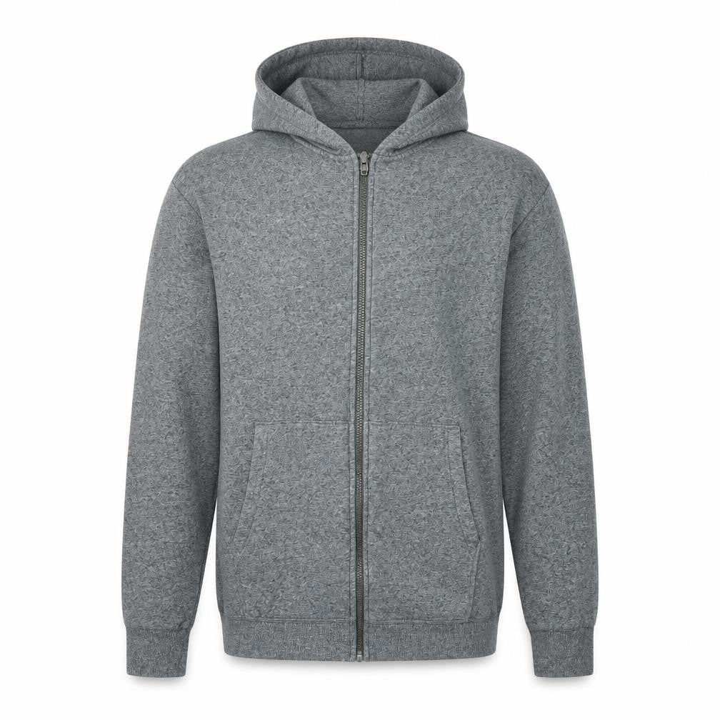 Marks & Spencer Teens Grey Full Zip Hoodie Fleece Lined XS