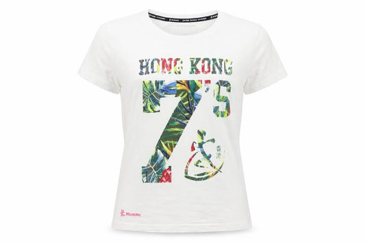 Kukri Womens White Hong Kong Sevens Cotton T-Shirt Size 10