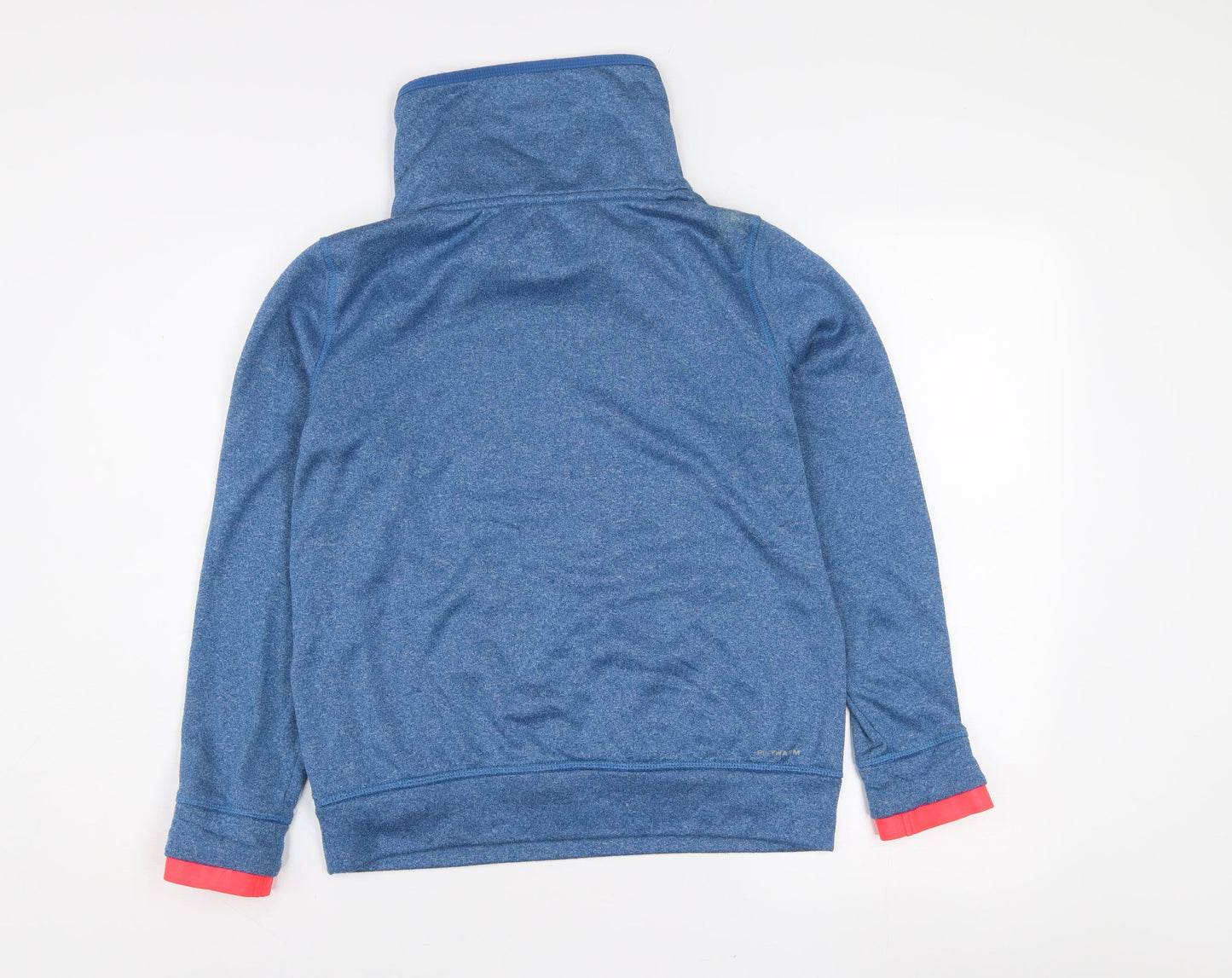 Reebok Women's Blue Medium Pullover Sweatshirt with Cowl Neck
