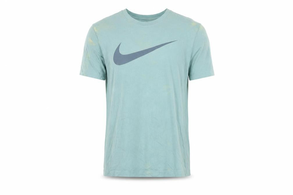 Nike Men's Green Graphic Logo Sports T-Shirt Size S