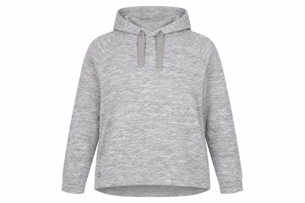 Regatta Womens Grey Hooded Pullover Hoodie Size 18 Polyester