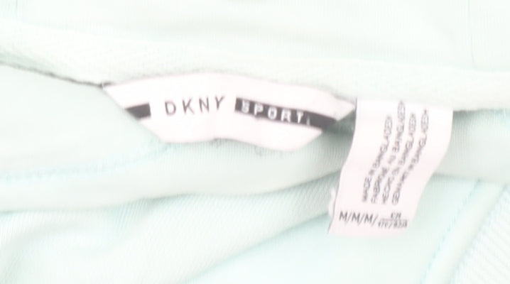 DKNY Sport Women's Blue Pullover Hoodie Size M Cotton Blend