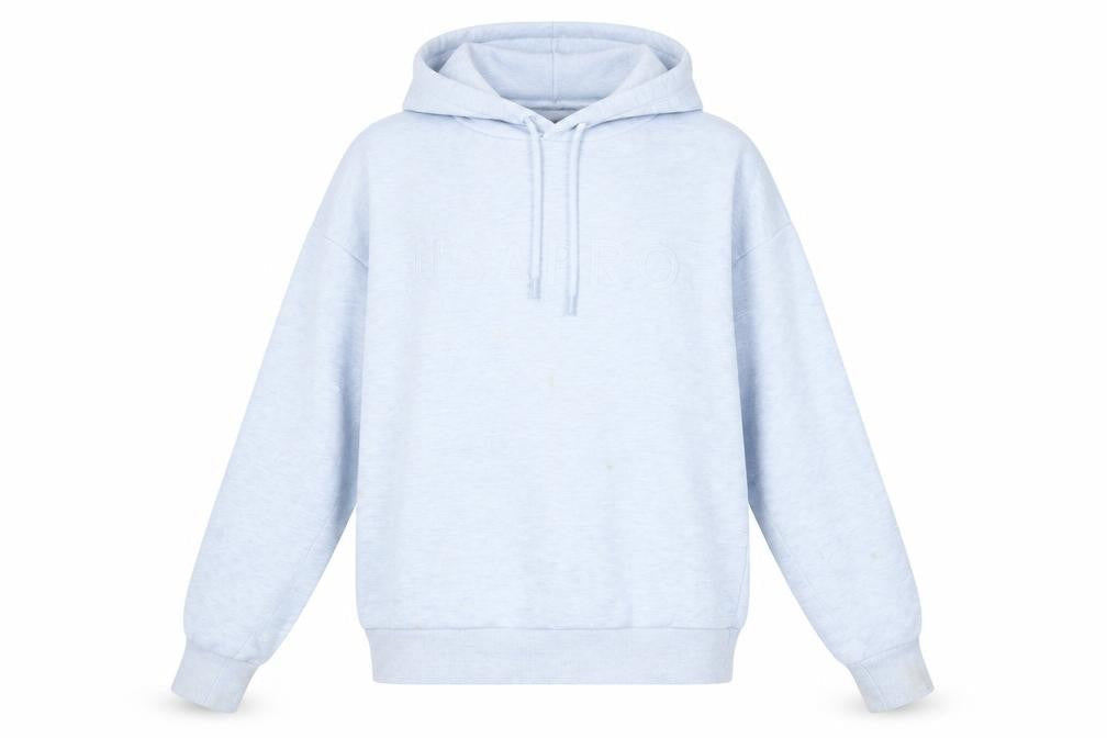USA Pro Women's Light Blue Pullover Hoodie UK 10 Cotton Blend