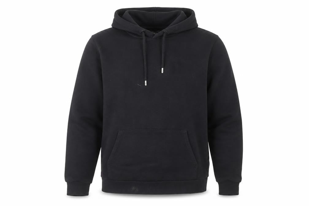 11 Degrees Men'S Black Pullover Hoodie Size M Regular Fit