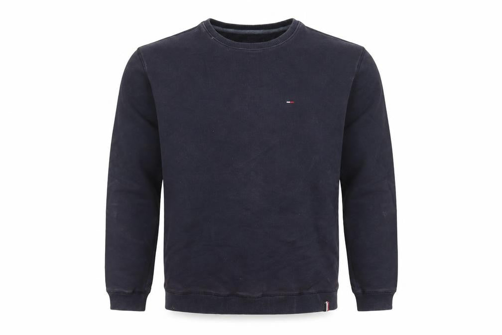 Tommy Hilfiger Denim Men's Navy XL Crew Neck Sweatshirt