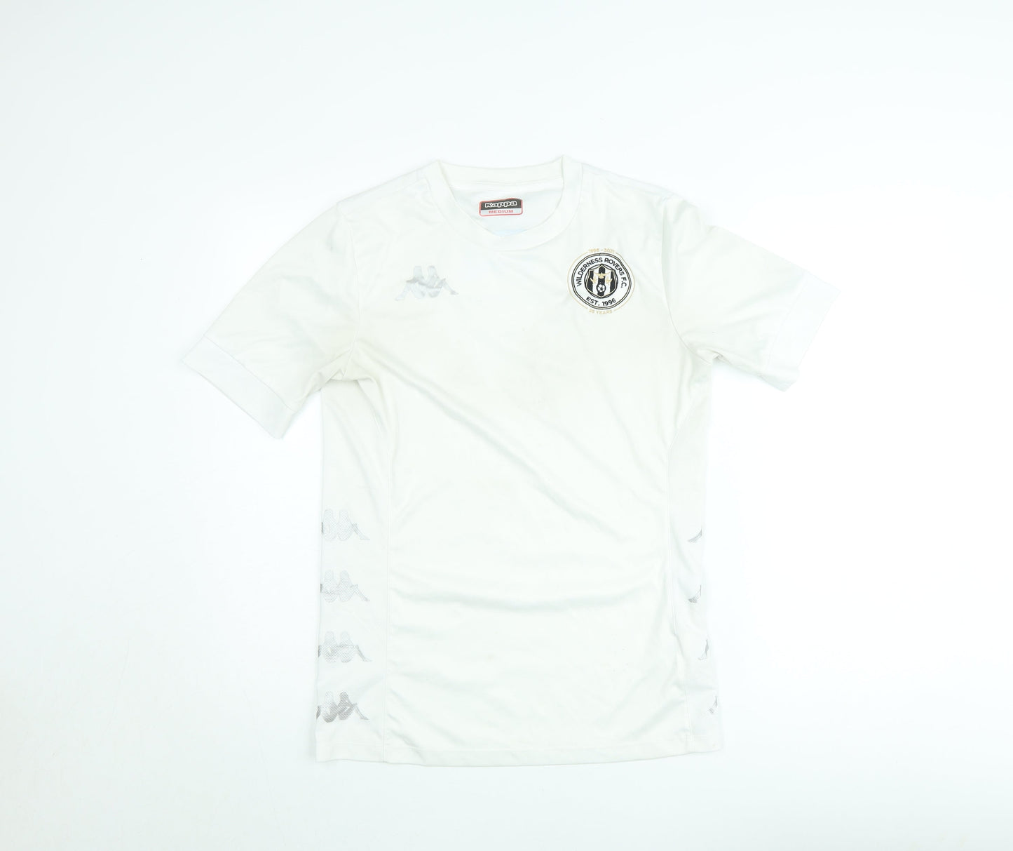 Kappa Men's White Medium Athletic Sports T-Shirt