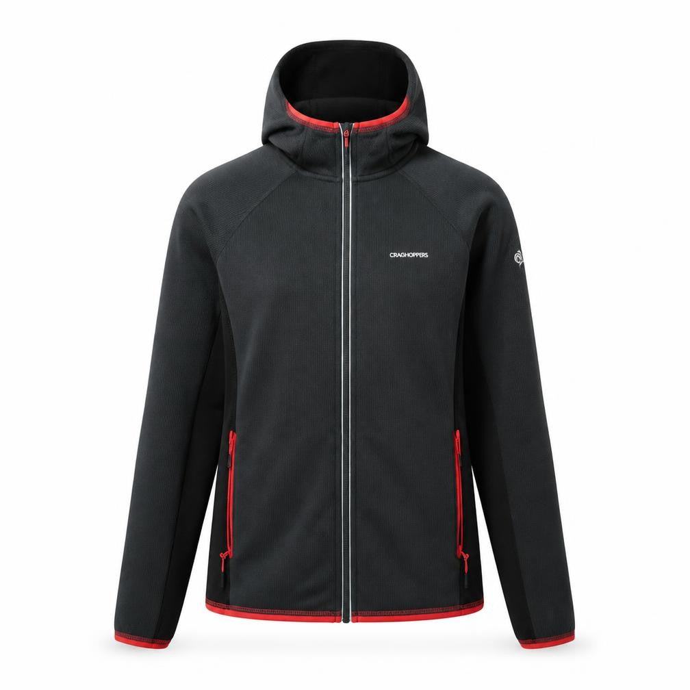 Craghoppers Women's Black Softshell Hooded Jacket UK 12