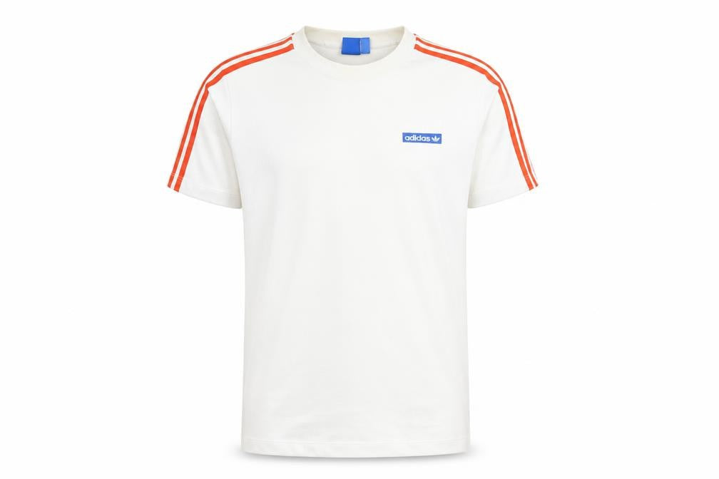 Adidas Mens White Short Sleeve Crew Neck T-Shirt Size S