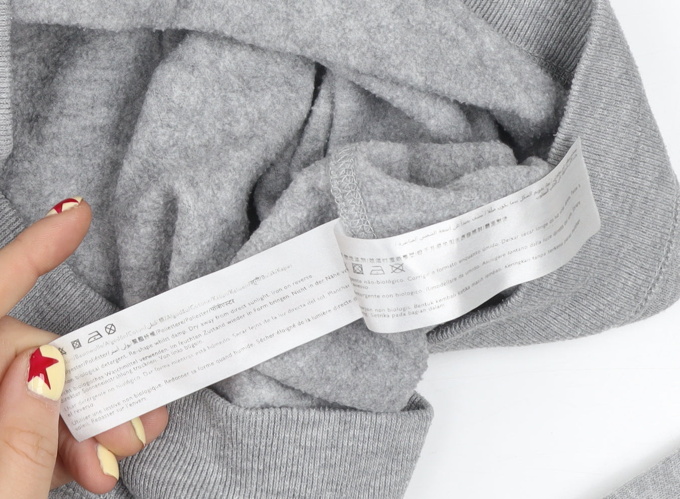 Jack Wills Girls Grey Pullover Hoodie Size 10 Years Logo Fleece Sweatshirt