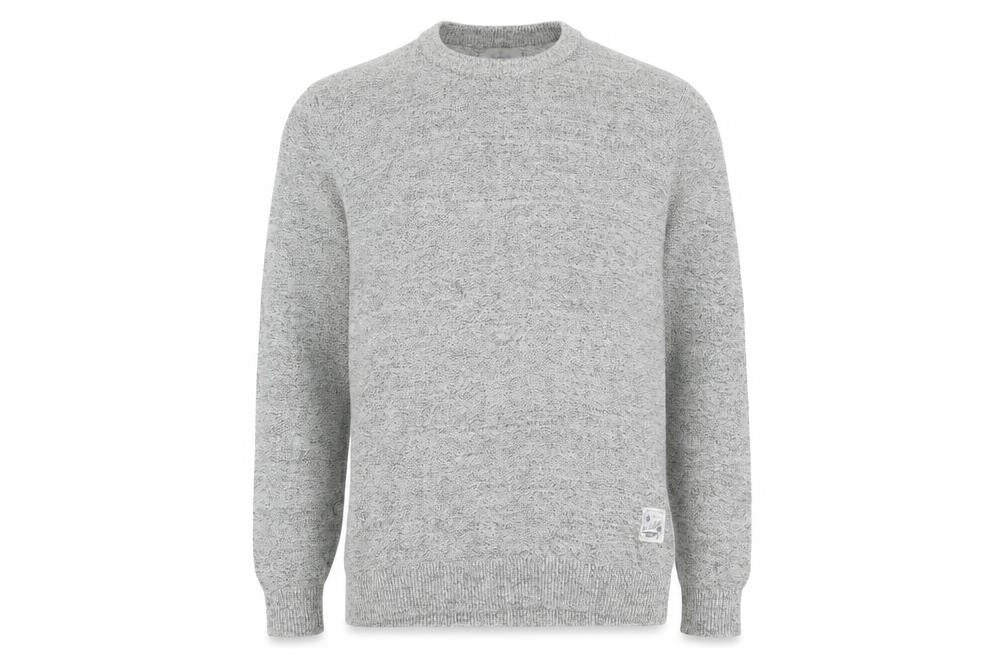 Springfield Men’s Grey Cotton Blend Crew Neck Jumper XL