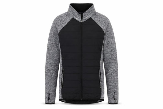 Marks & Spencer Men's Black Grey Lightweight Full Zip Active Jacket S