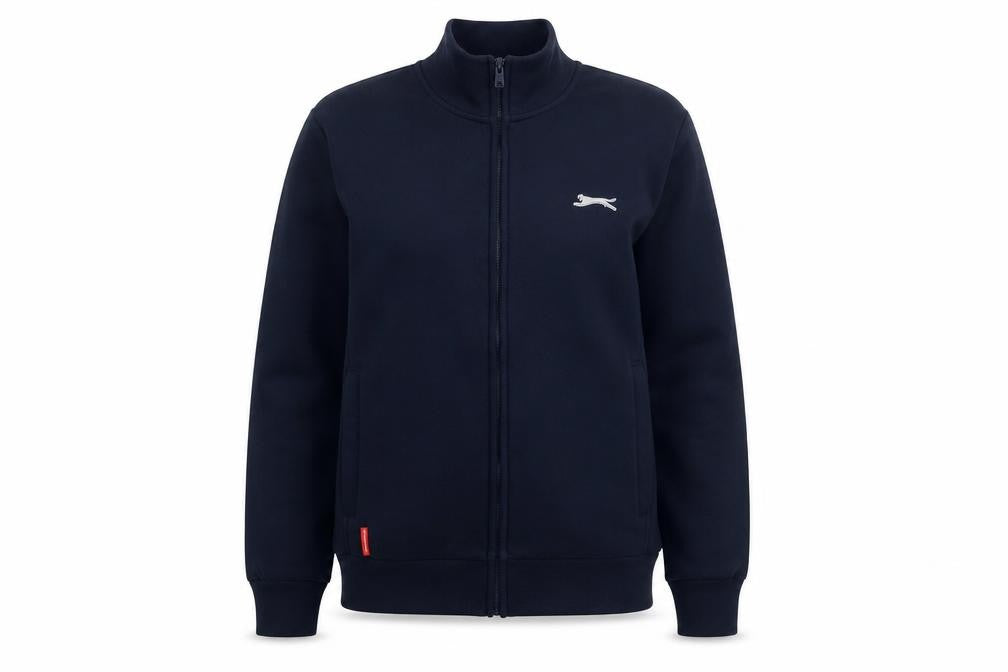 Slazenger Women’s Black Bomber Jacket XS Full Zip Sportswear
