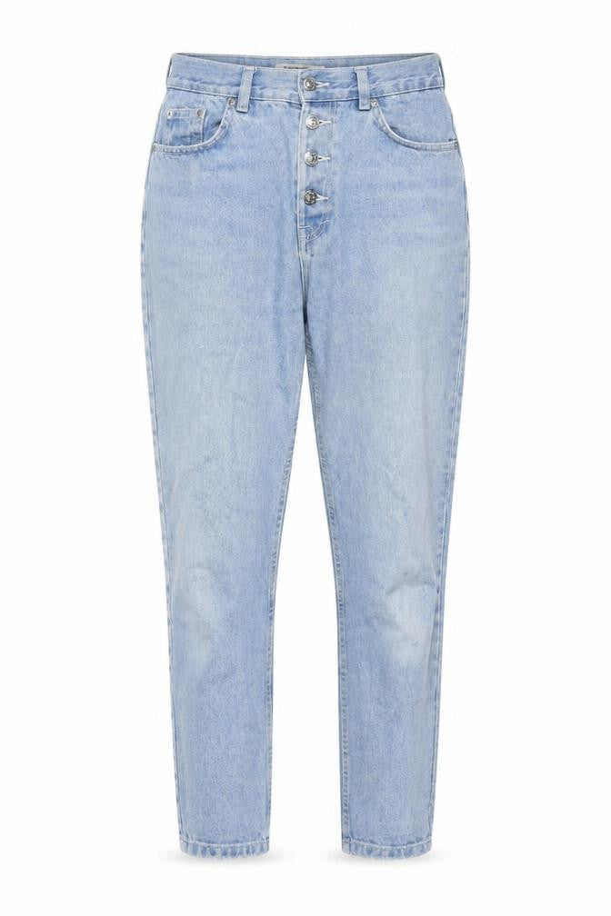 Pull&Bear Women's Blue High Rise Mom Jeans Size 8