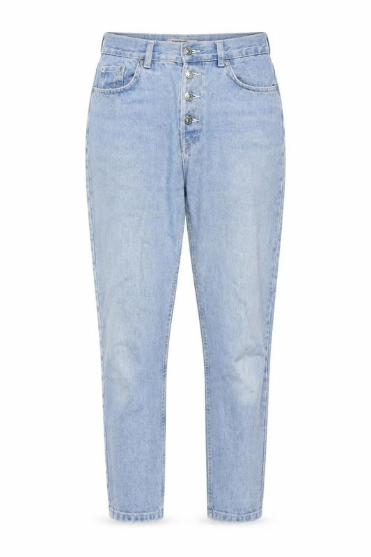 Pull&Bear Women's Blue High Rise Mom Jeans Size 8