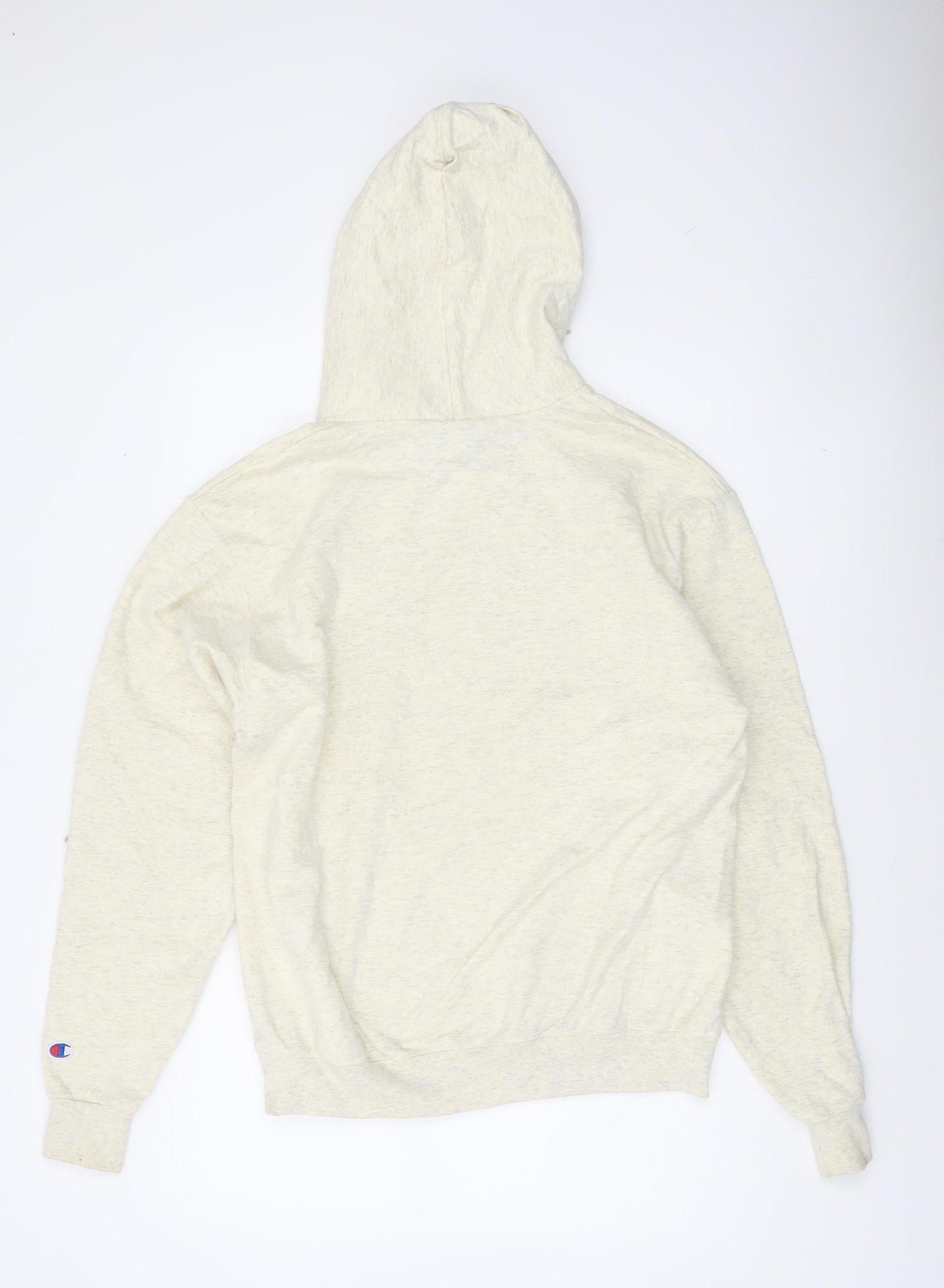 Champion Men's Beige Purdue Pullover Hoodie Size M