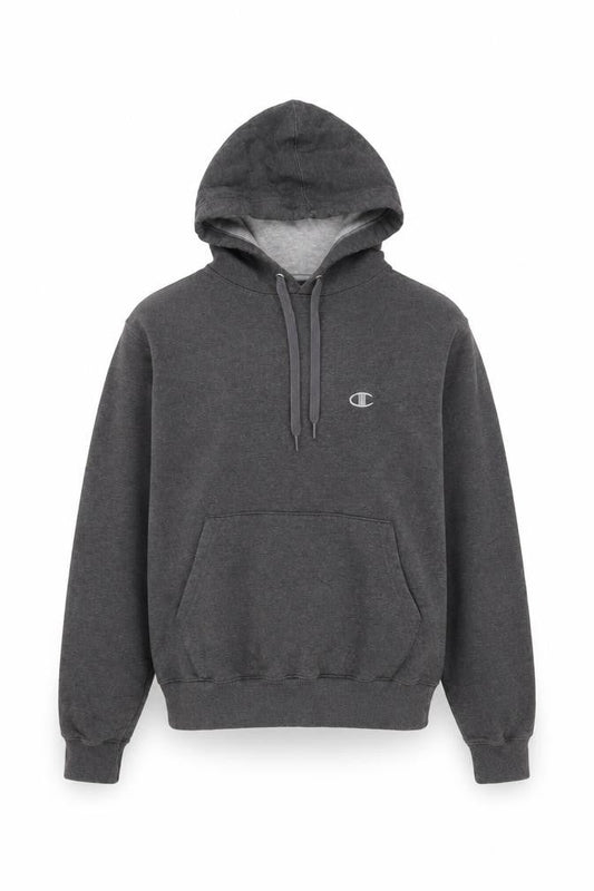 Champion Men’s Grey Pullover Hoodie Size S Regular Fit