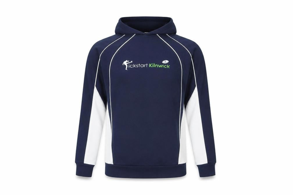 Raging Bull Mens Navy Blue Pullover Hoodie Size M Sportswear