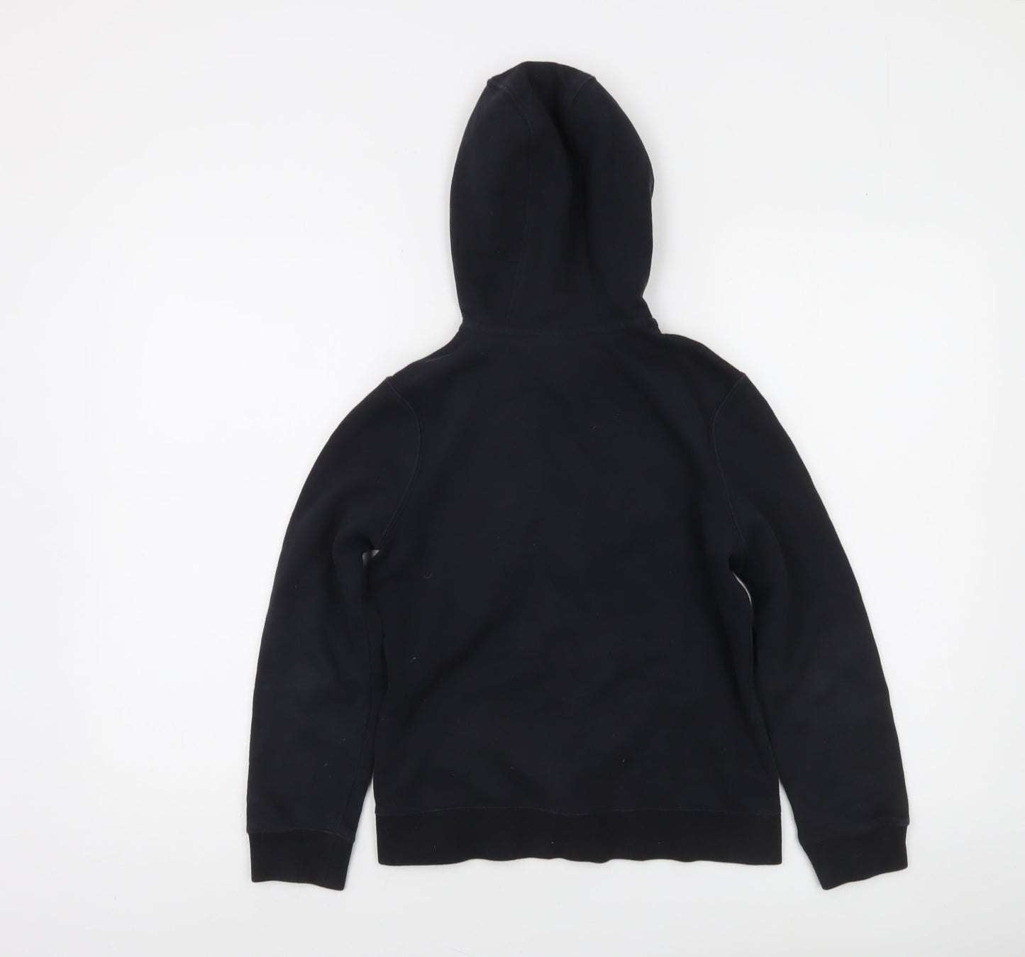 Nike Boys Black Full Zip Hoodie 10-12 Years Football Sportswear