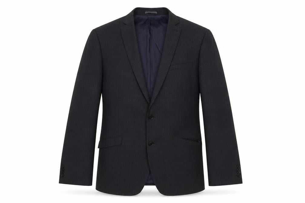 Next Mens Grey Wool Formal Blazer Jacket 44R Regular Fit