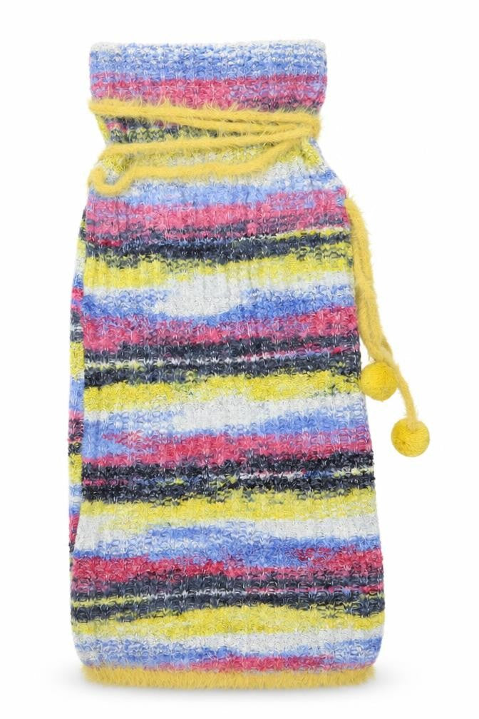 NECYSTUDIO Women’s Multicoloured Strapless Knit Bodycon Dress S