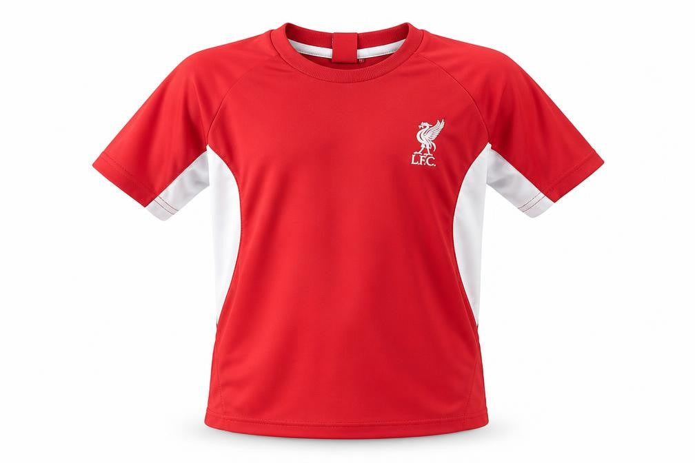 LFC Boys Red Short Sleeve Football Training T-Shirt Size L