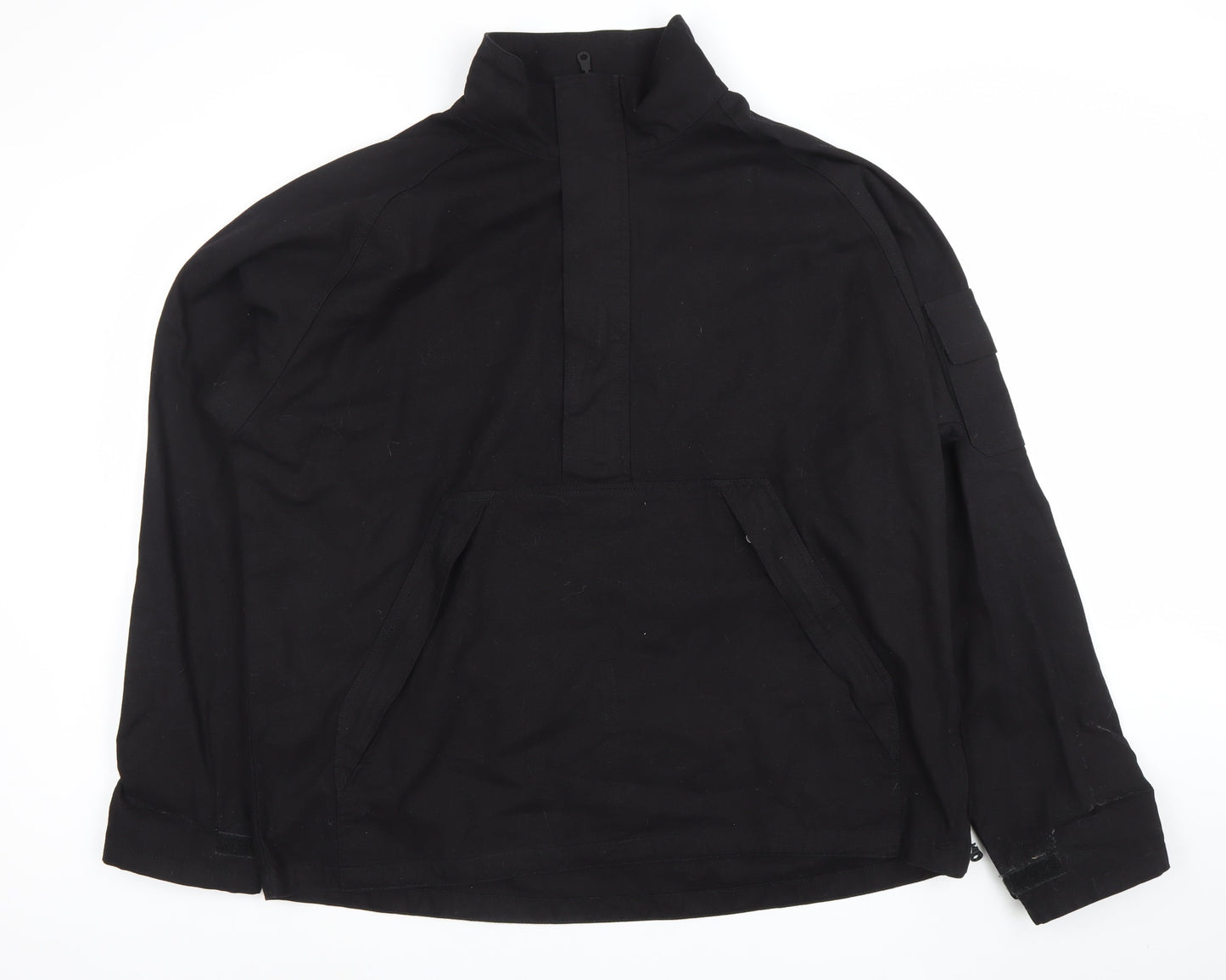 NICO Jeanswear Men's Black XL Anorak Jacket 100% Cotton Casual