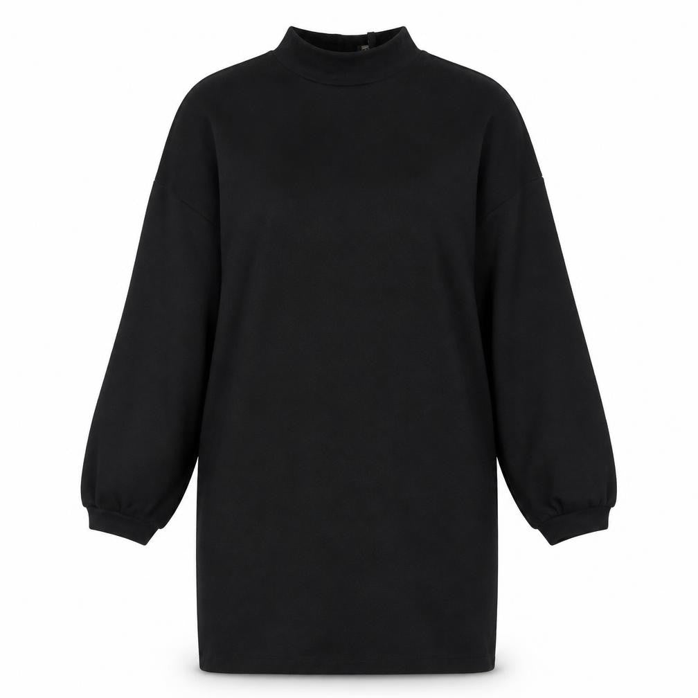 Phase Eight Women Black Size 14 Shift Knee Length Jersey Dress