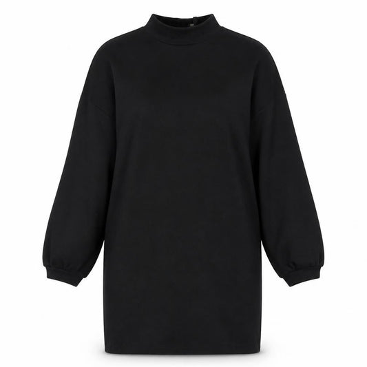 Phase Eight Women Black Size 14 Shift Knee Length Jersey Dress