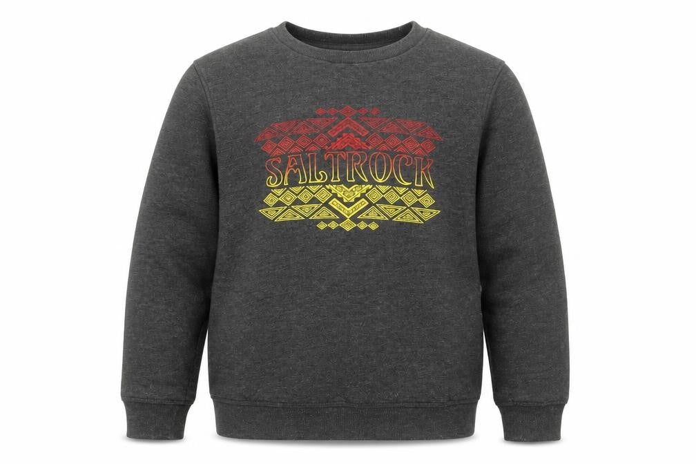 Saltrock Boys Grey Graphic Pullover Sweatshirt 11-12 Years