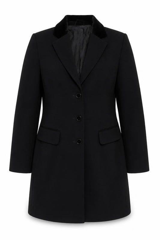 Bianca Women's Black Size 10 Classic Single-Breasted Blazer