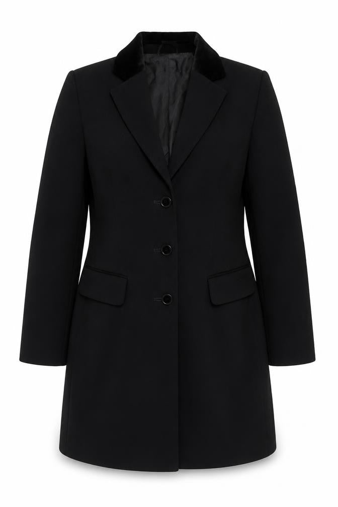 Bianca Women's Black Size 10 Classic Single-Breasted Blazer