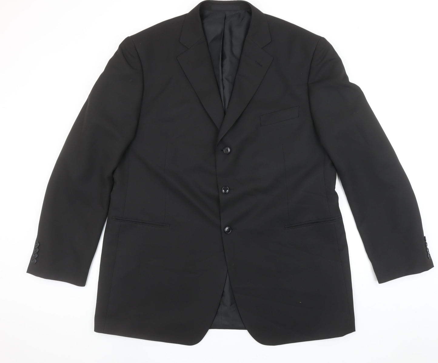 Marks and Spencer Men's Black 46L Classic Blazer Jacket