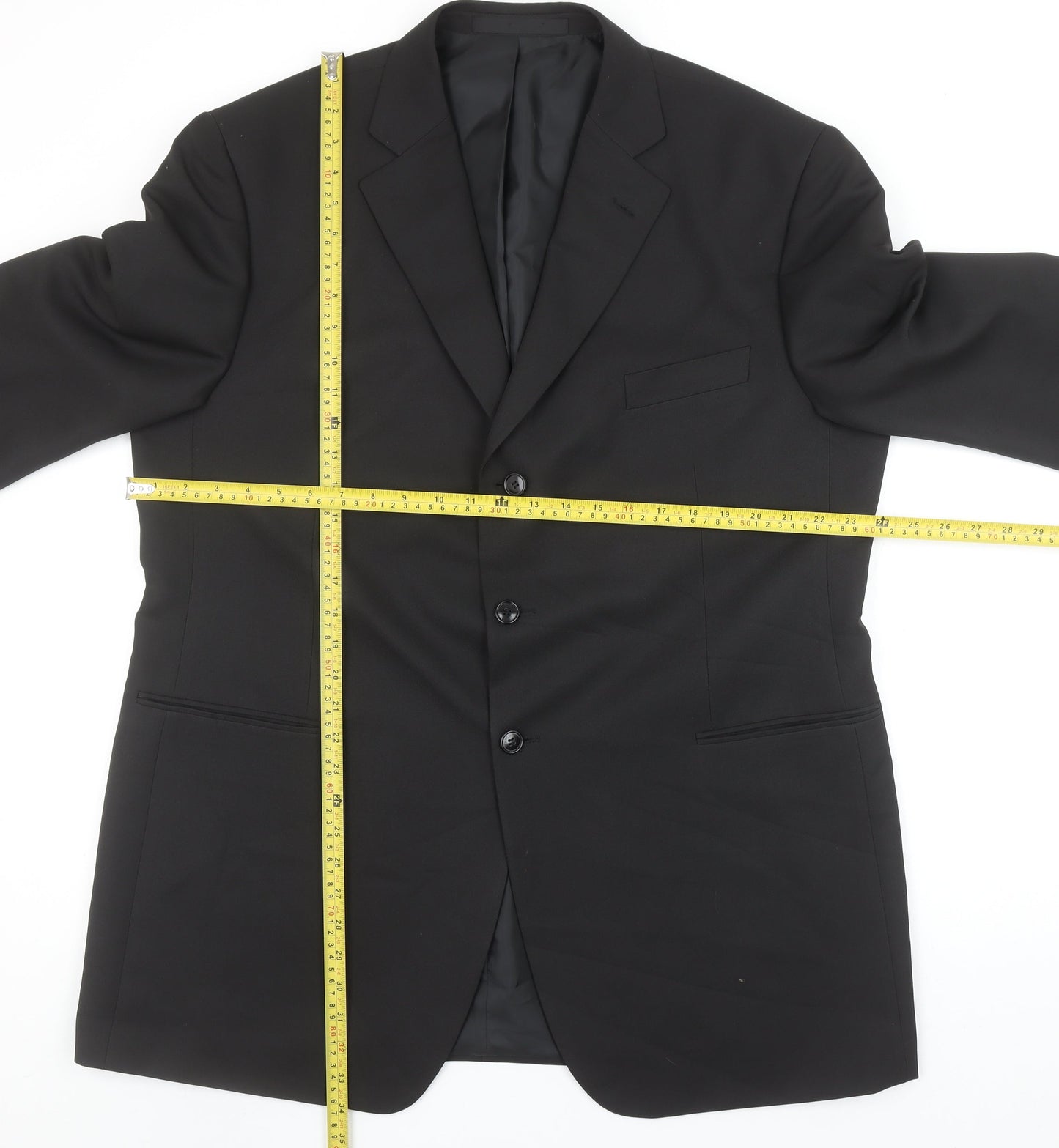 Marks and Spencer Men's Black 46L Classic Blazer Jacket
