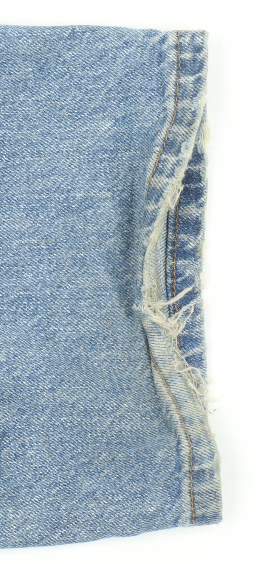 Stradivarius Womens Blue High Rise Straight Jeans UK 10