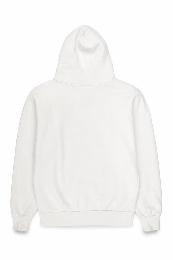 Dunnes Men's Cream Pullover Hoodie Size S Cotton Blend Fleece