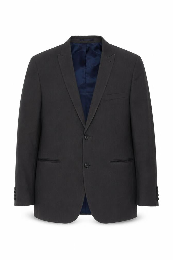 Next Tailoring Men's Grey 42L Tailored Fit Wool Blend Blazer