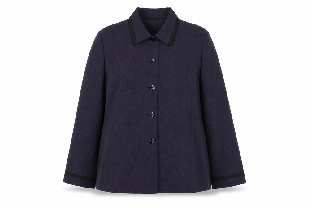 Slimma Womens Navy Blue Size 18 Classic Suit Jacket Polyester Lined