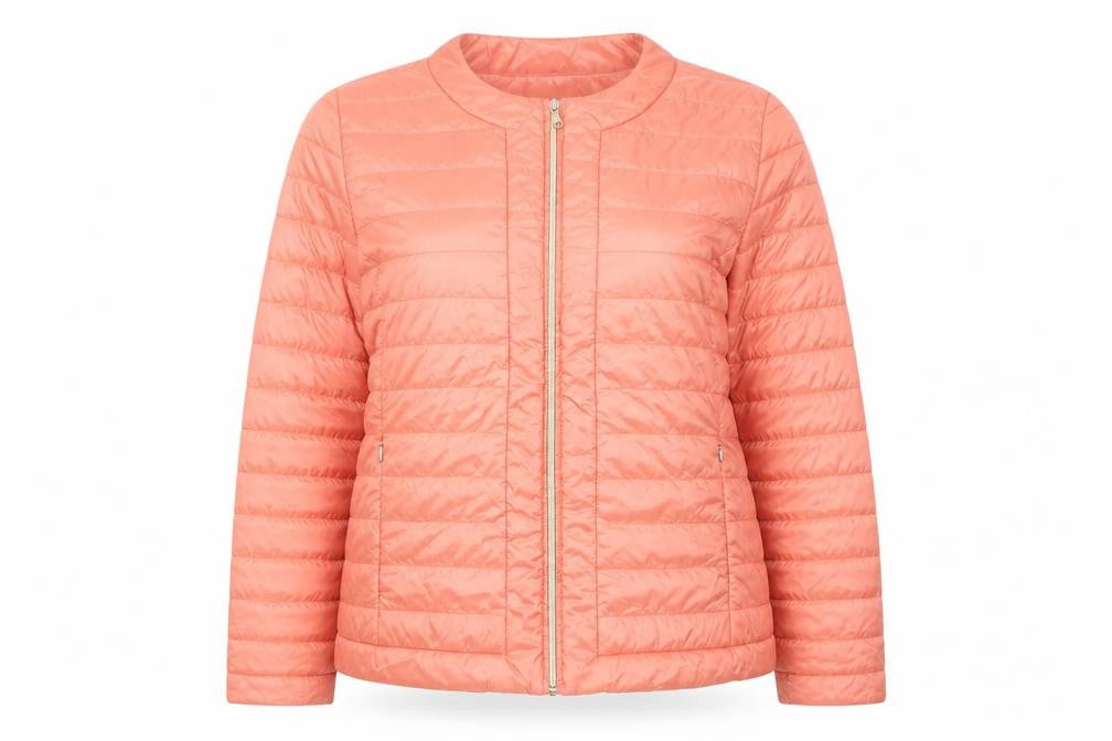 Mona Women's Pink Lightweight Quilted Puffer Jacket Size 16