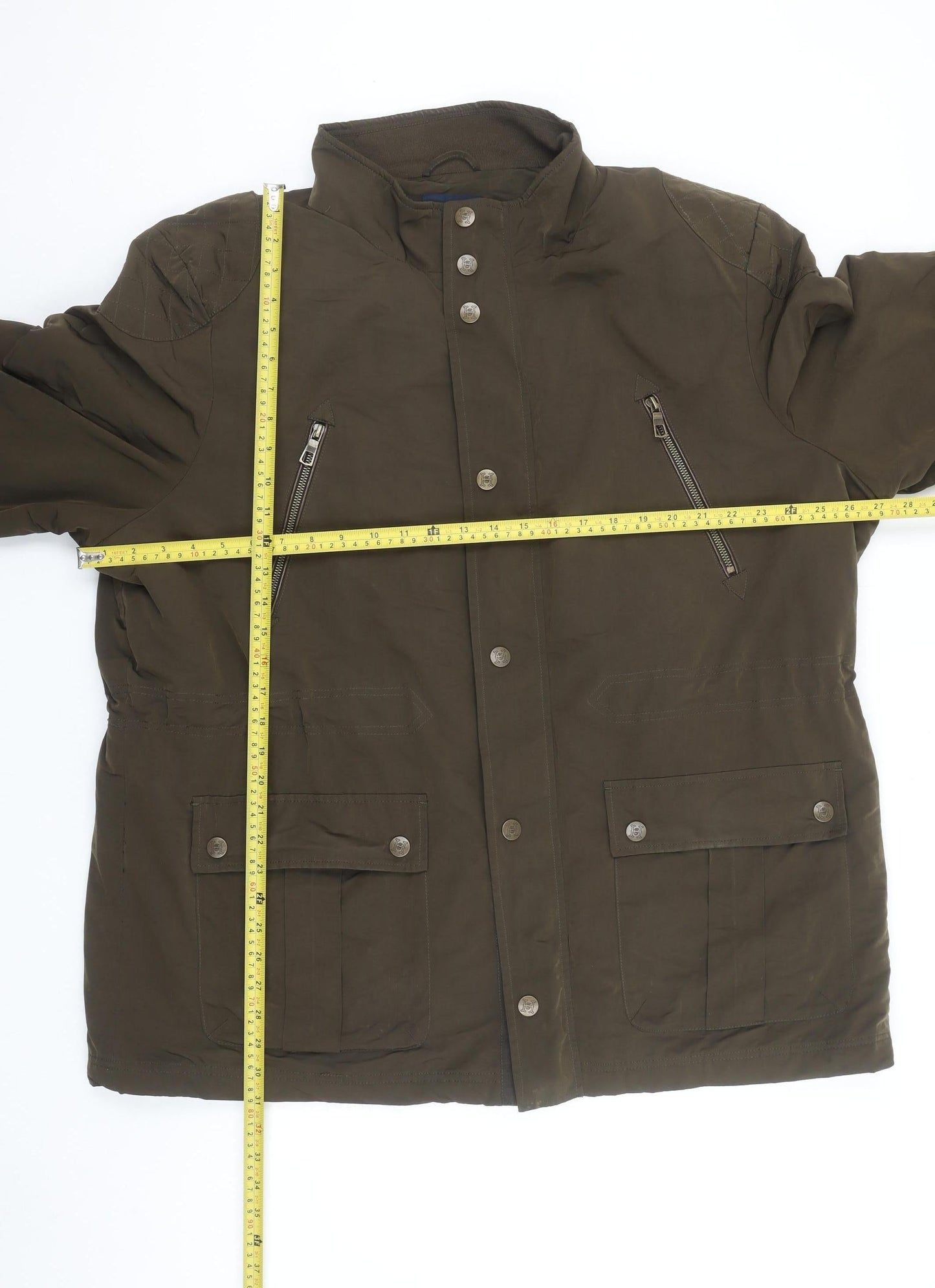 Hammond & Co. Men’s Brown 2XL 50-52" Field Jacket Classic Outdoor Style