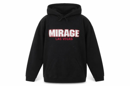 Mirage Las Vegas Black XL Pullover Hoodie Women’s Cotton Blend
