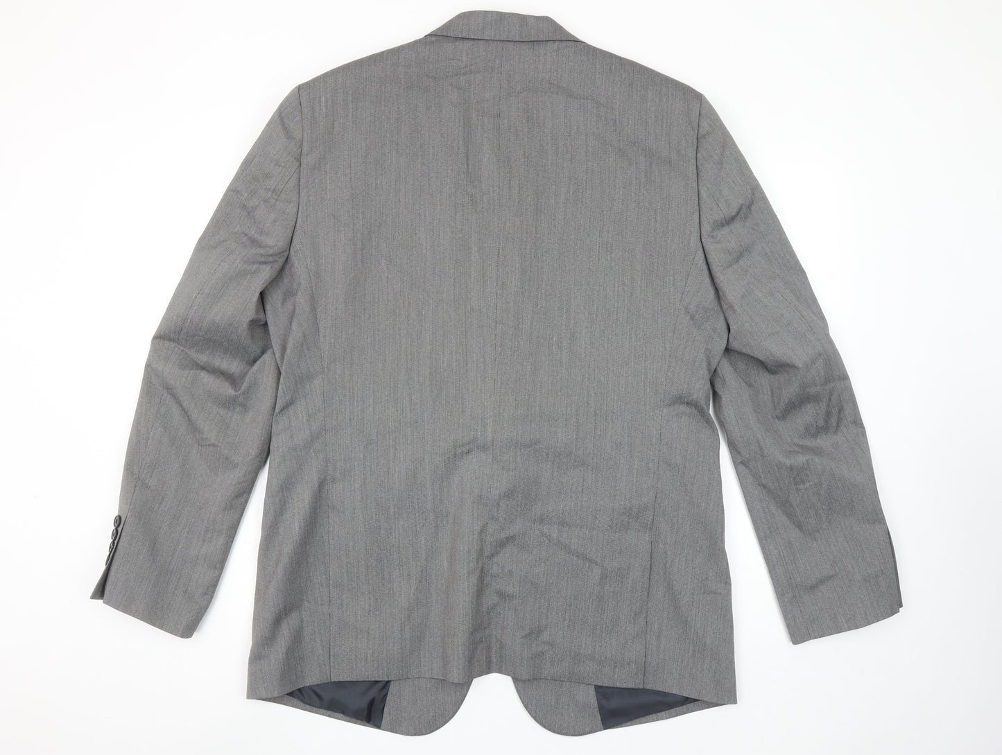 Jacamo Men's Grey 44R Classic Regular Fit Single-Breasted Blazer