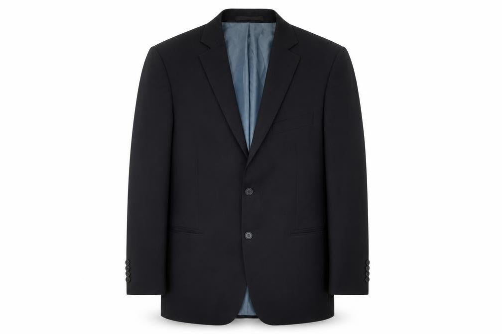 Marks & Spencer Men's Navy Regular Fit Single-Breasted Suit Jacket 42L