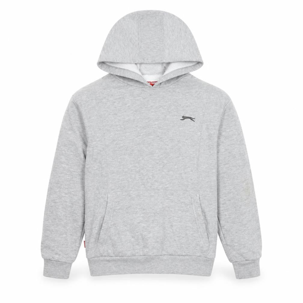 Slazenger Boys Grey Pullover Hoodie 13 Years 158cm Regular Fit
