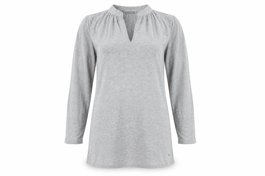 Tommy Hilfiger Women's Grey M Shift Jersey Knee Length Dress