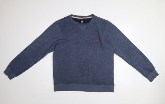 Element Men's Blue Crew Neck Pullover Sweatshirt Size L