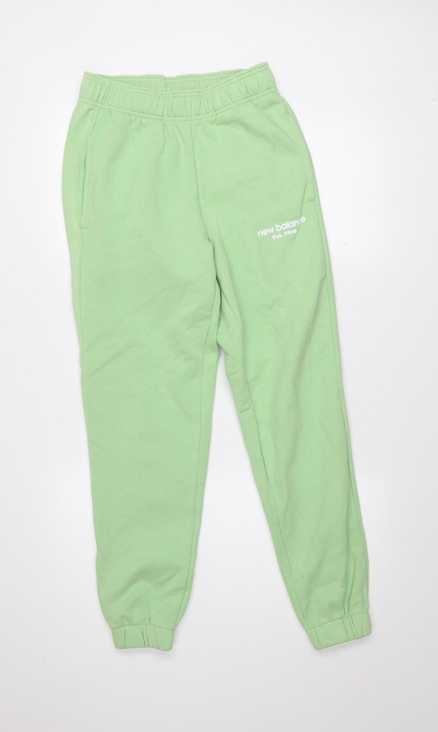 New Balance Womens Green XS Jogger Sweatpants Fleece