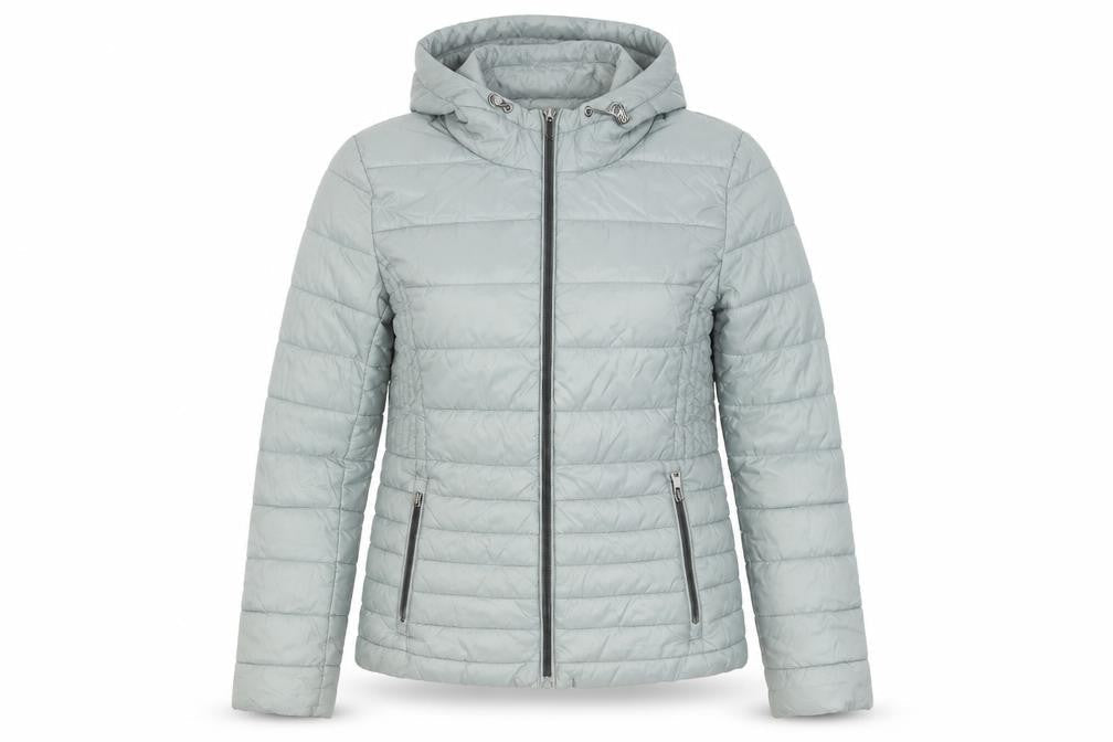 Primark Women’s Grey 2XS Puffer Hooded Jacket
