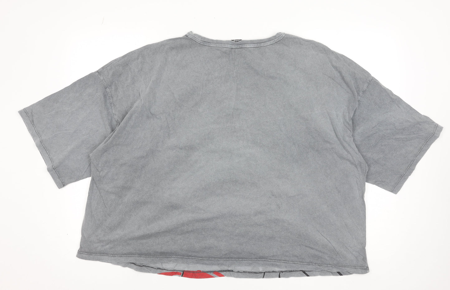 Disney at George Women’s Grey Mickey Mouse Cotton T-Shirt Size 20