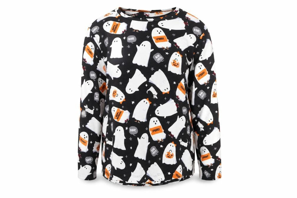 Originals Teens Multicoloured Halloween Ghost Long Sleeve Nightshirt Size 14-16